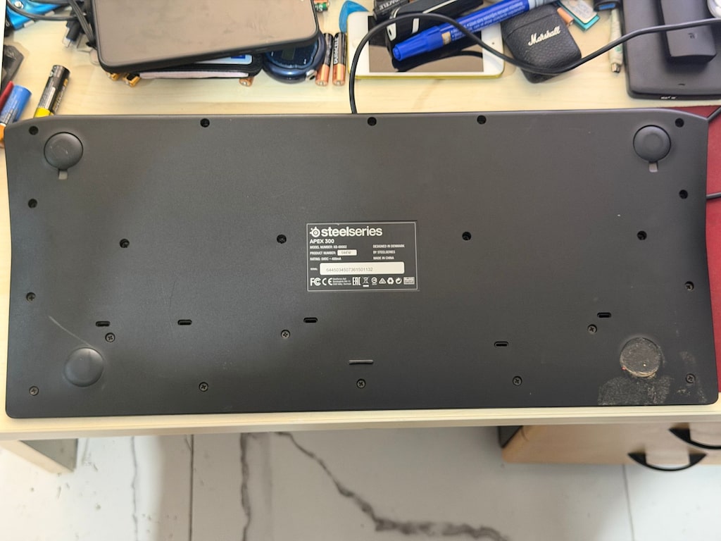 SteelSeries Apex 300 Gaming Keyboard (Tertemiz Sorunsuz) - 7