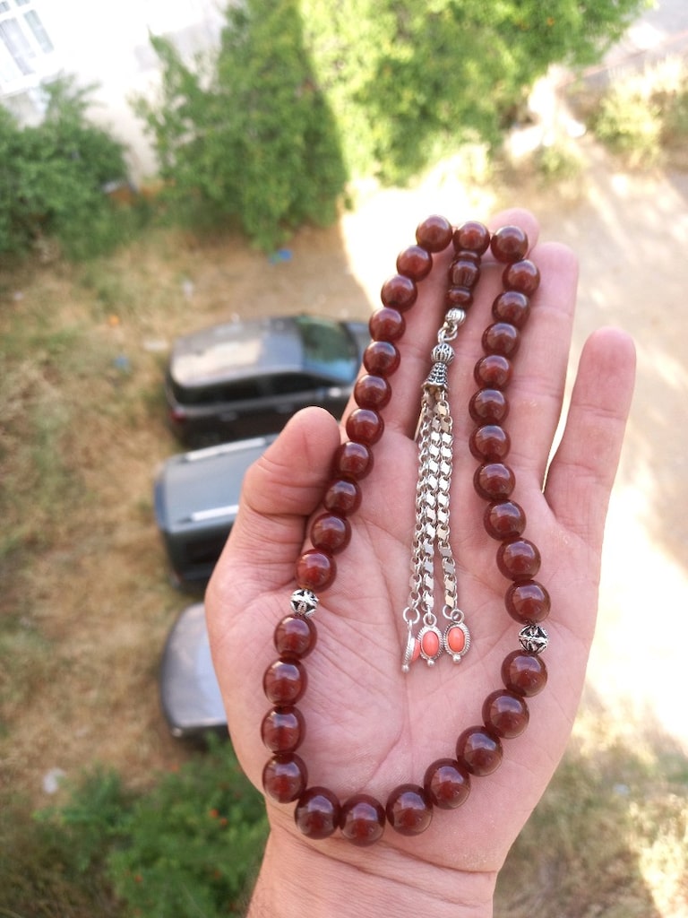 Osmanlı sıkma kehribar - 6