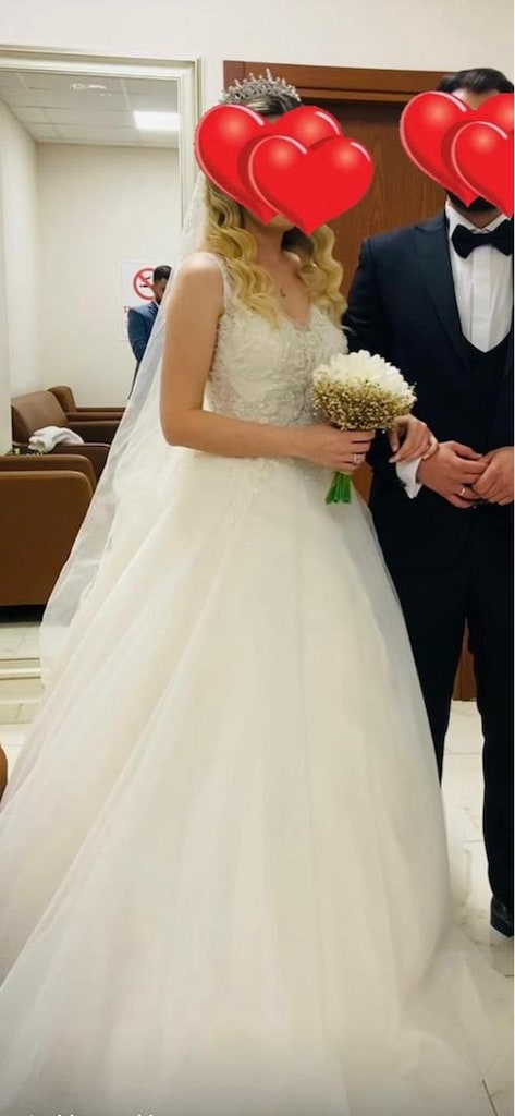 Gelinlik A kesim Aysira markalı