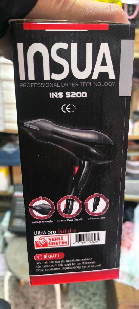 Garantili,2500W saç kurutma makinesi - 5