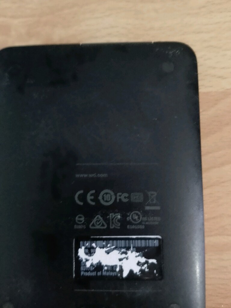 harici disk arızalı açıklamaya bakınız - 3