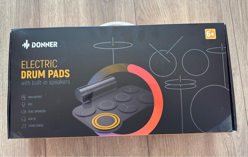 Donner Ded-20 Elektro Elektronik Davul Bateri Seti Padli - 4