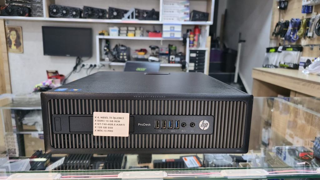YUNUS ELEKTRONİKTEN OFİS BİLGİSAYARI EKRAN KARTLI - 5