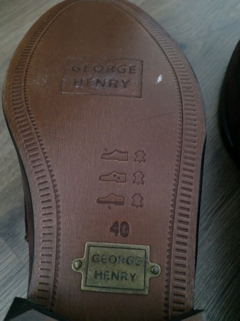 George Henrry 40 numara kahve süet ayakkabı,yeni.Muğla mrk eldenteslim - 4