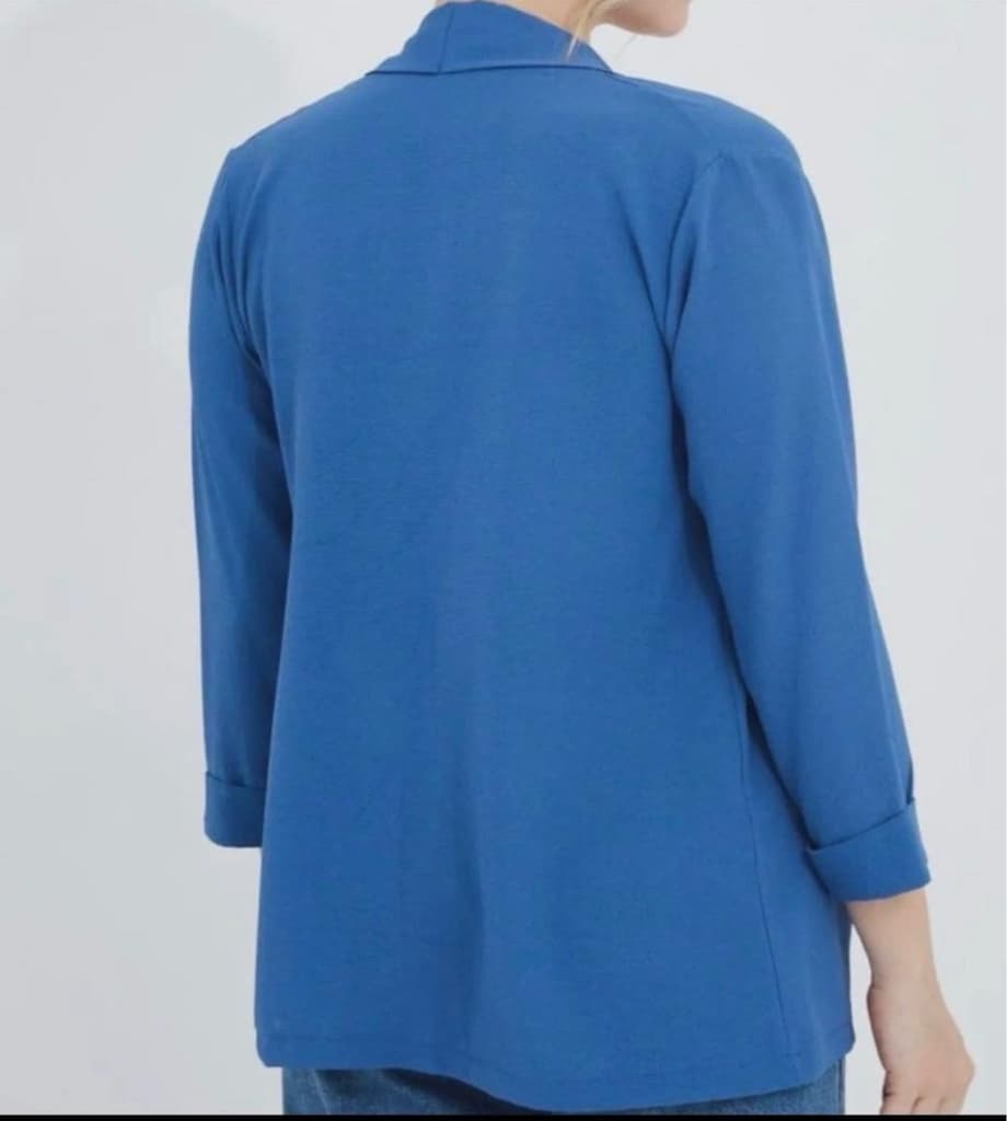 m beden astarsız blazer etiketli modaline - 8