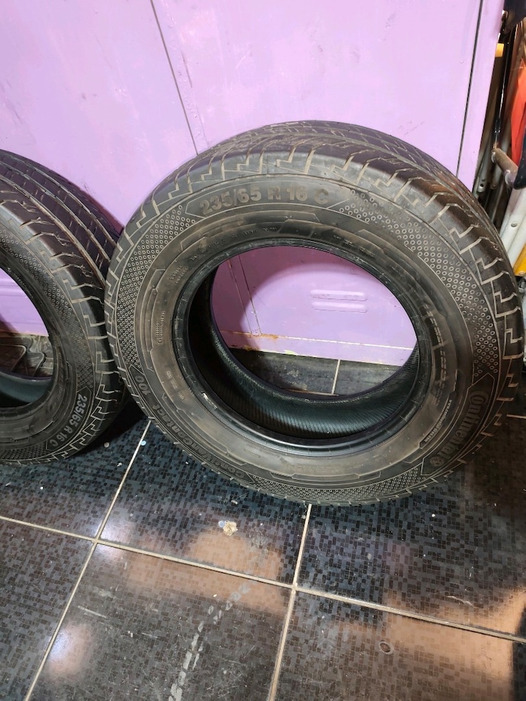 235 65 16 C continental 2 adet lastik - 9