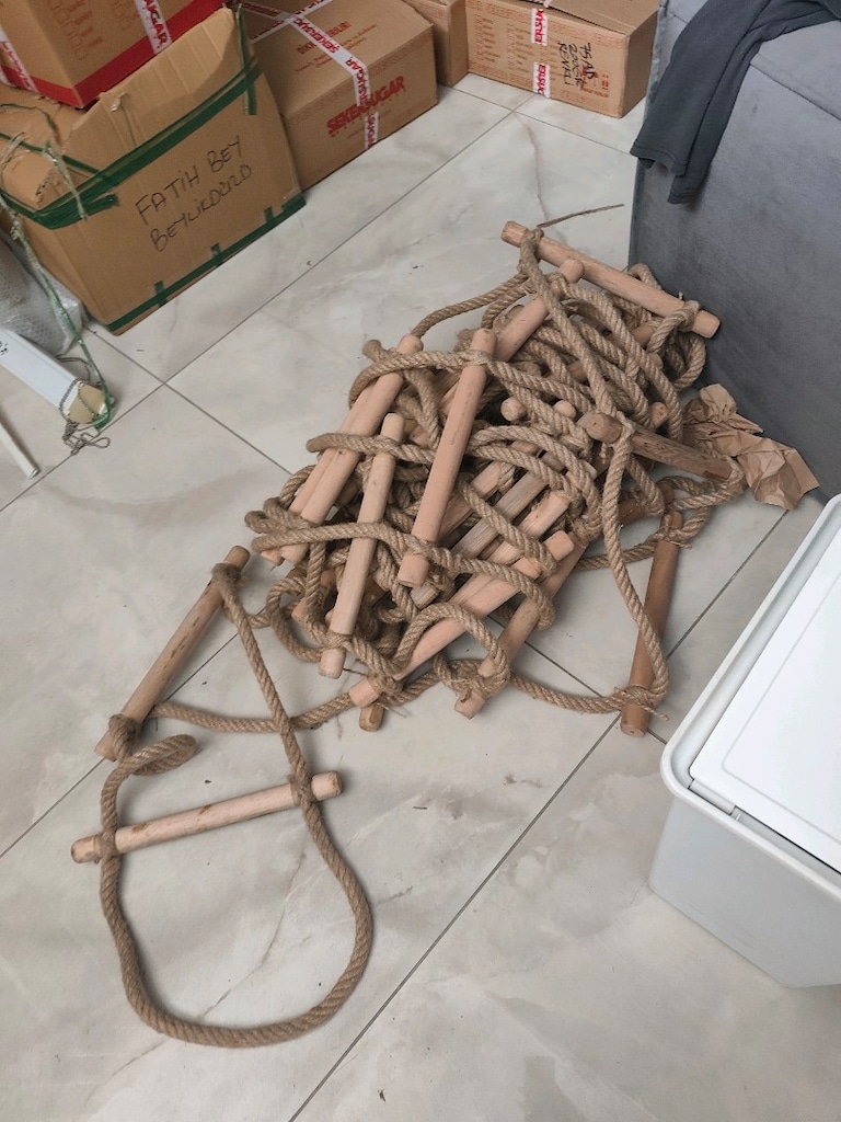 20 metre yanmaz halat merdiven - 2