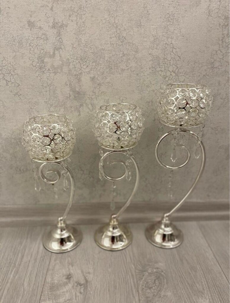 Şamdan Mumluk Şekerlik Peçetelik Set - 4