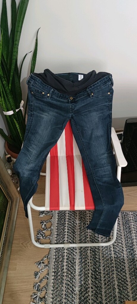 Mama H&M Skinny yüksek bel kadın jean