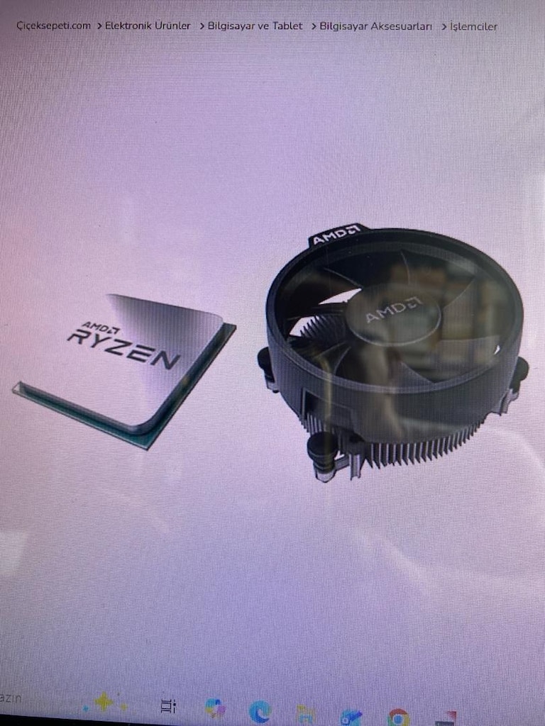 AMD Cooler SR1 AM4/AM5 CPU Soğutucu ( Stock FAN ) - 12