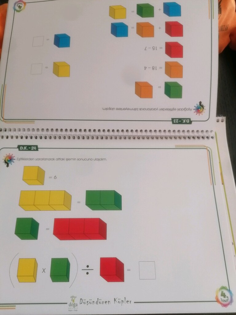 Düşünmenin Doğası blokları - Doğa Koleji 4.sınıf eğitim seti - 10