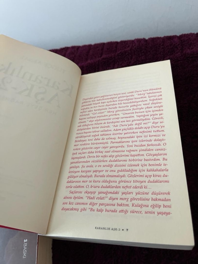 karanlık aşk serisi Tuğçe aksal iki kitap - 5
