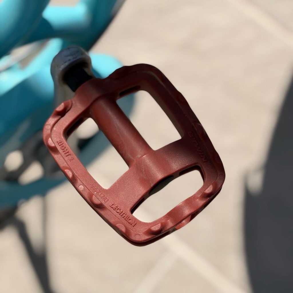 Decathlon Btwin 500 24 jant sepetli çocuk şehir bisikleti - 6
