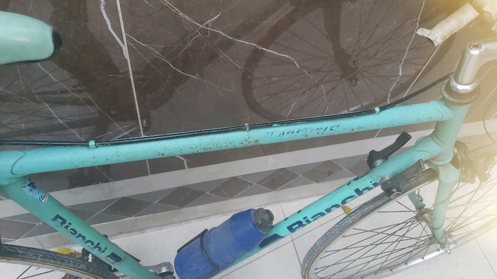 Bianchi 28 jant vitesli yarış bisikleti klasik - 7