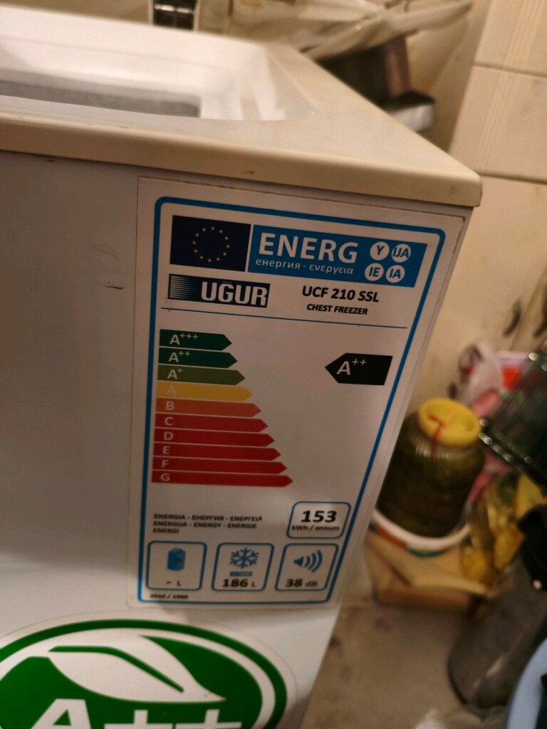 yeni gibi Uğur derin dondurucu - 2