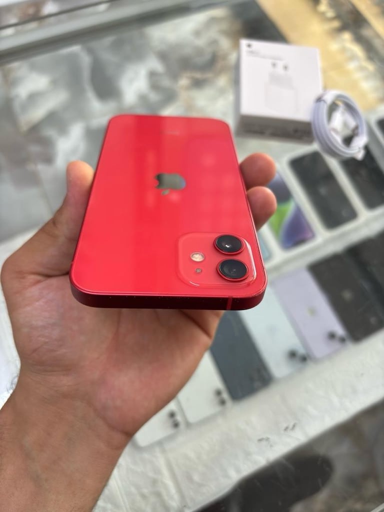 MÜHENDİSCELL’DEN YURTİÇİ İPHONE 12 KIRMIZI FUL ORJİNAL - 5