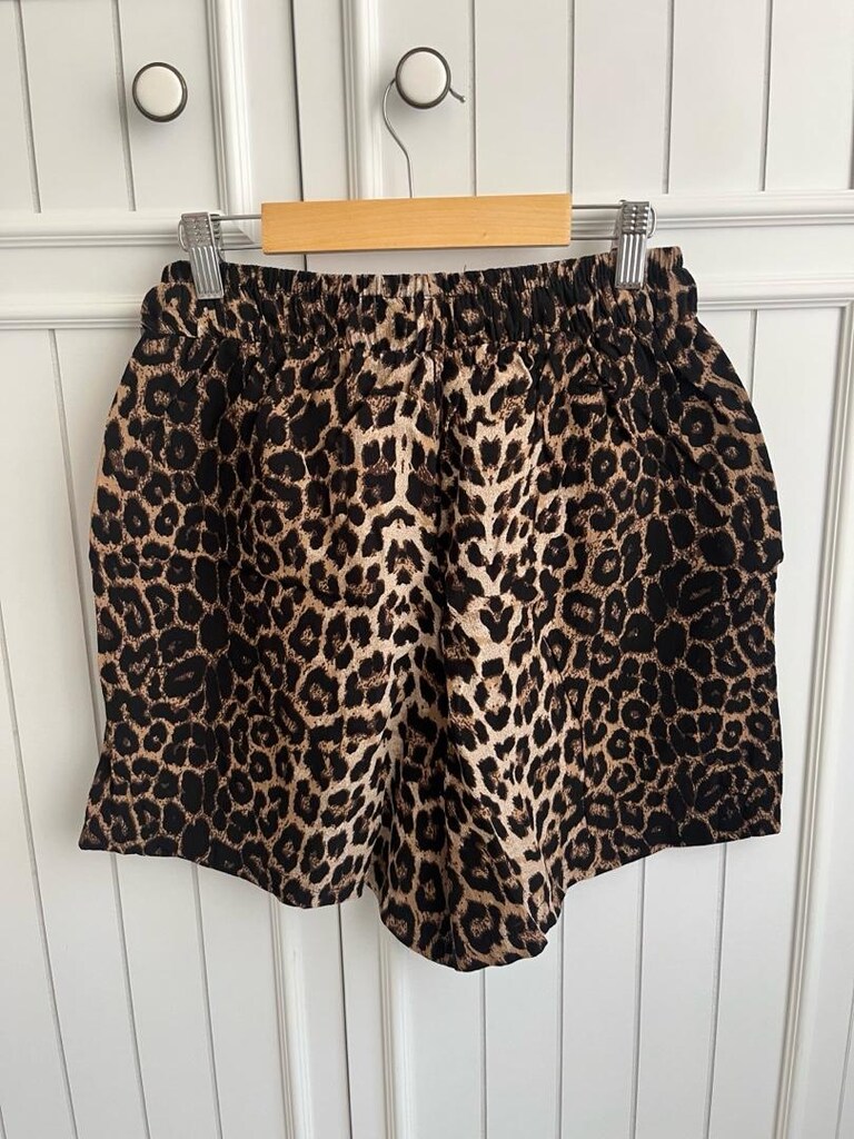 Zara Leopar Şort - 7