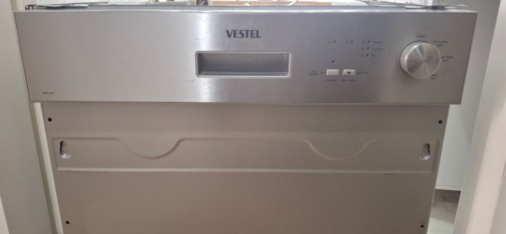 BULAŞIK MAKİNESİ TAMİRLİK YEDEK PARÇALIK VESTEL BMA-3071 YARI ANKASTRE - 5