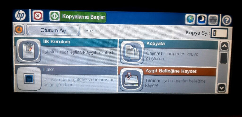 HP LAZER YAZICI M4555MFP TARAYICI FAX FOTOKOPİ DUPLEX NETWORK - 6