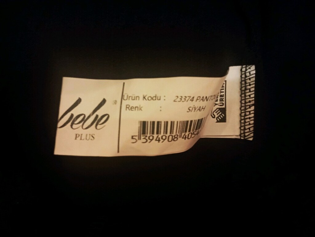 Bebe Plus Siyah Kemerli Pantolon - 8