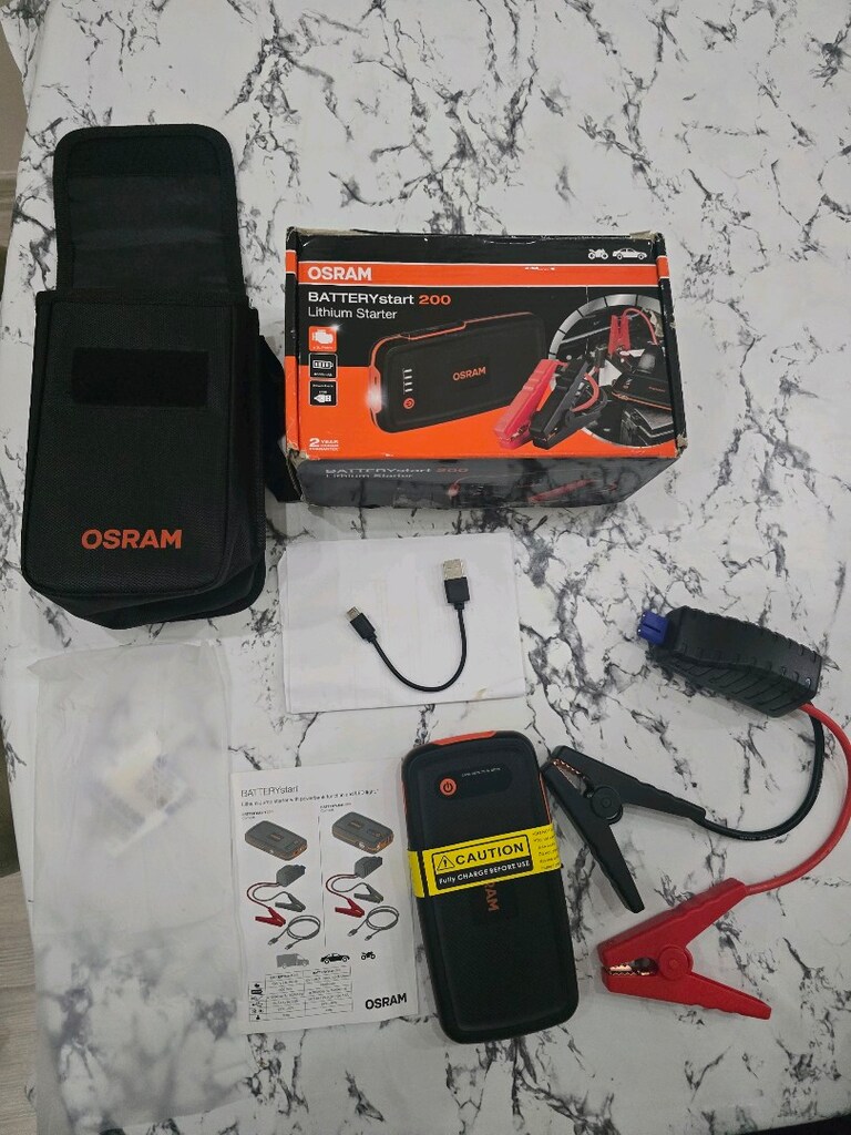 12V AKÜ TAKVİYE CİHAZI (BOOSTER) (500A) (USB MICRO) - 7