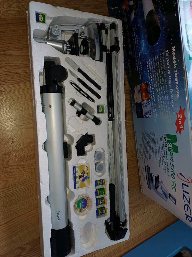 Lizer 2in1. mikroskop&teleskop model:TWMO-0406 - 5