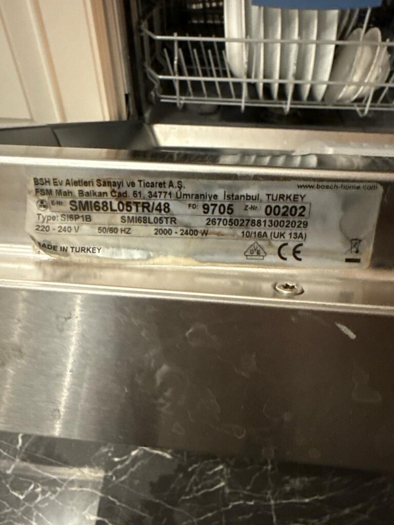 Bosch yarı ankastre bulaşık makinesi acil satılık son 3 gün - 3