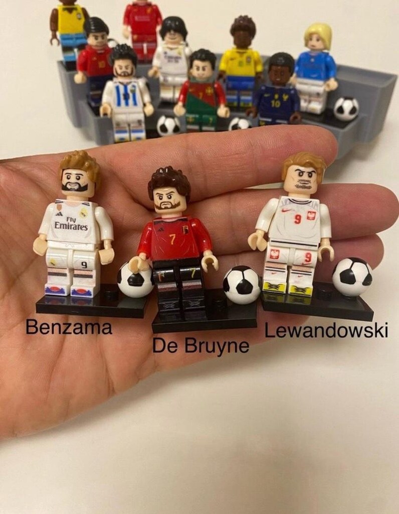 Lego futbol minifigürleri - 11