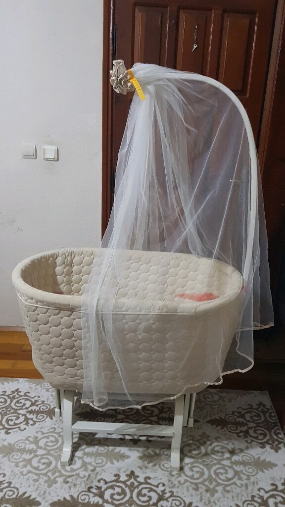 Çilek mobilya Bebek Beşiği, Sallanan Beşik - 9