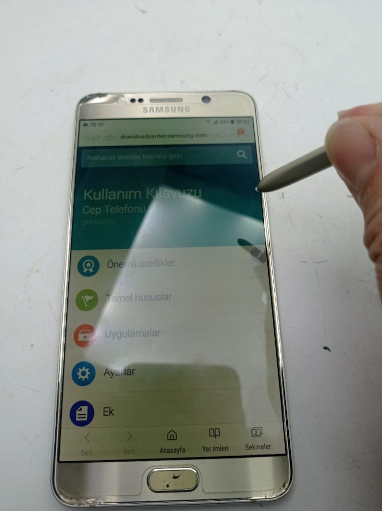Galaxy Note 5 Kayıtlı çalışıyor - 11
