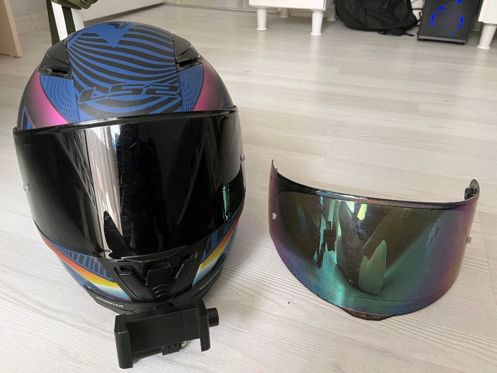 LS2 RAPİD 2 KASK YANINDA EKSTRA VİZÖR - 4
