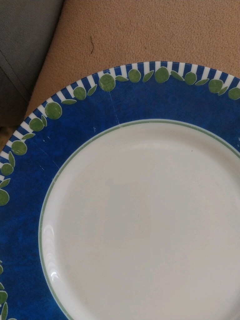 6 adet servis tabağı - 3
