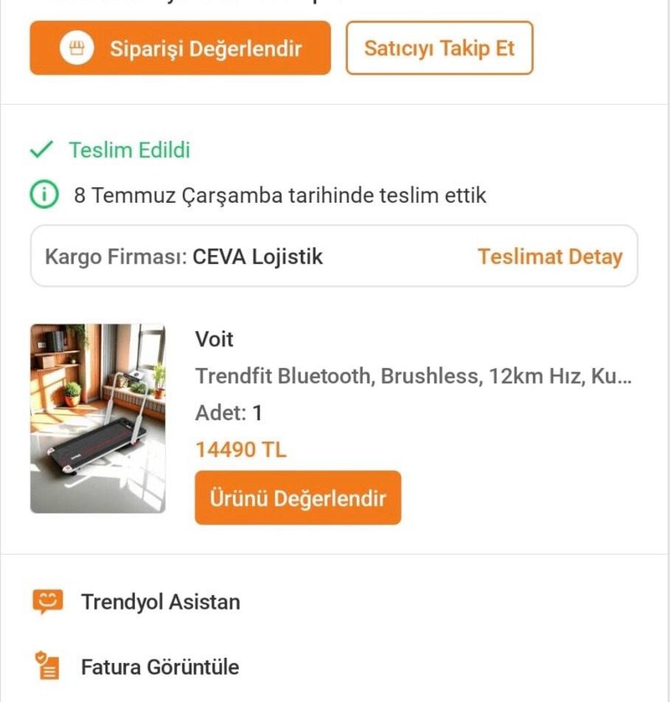 yürüme bandı sıfır kullanılmamış garantili - 7