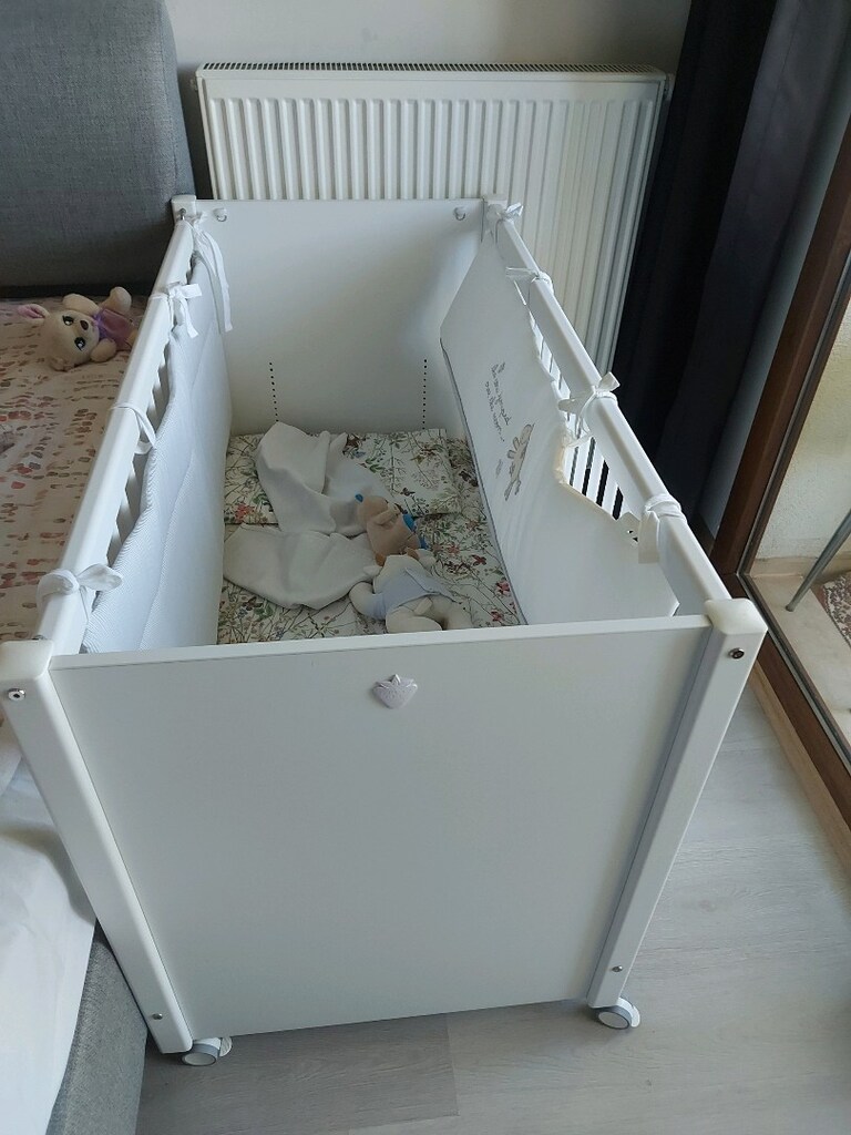 Baby Cotton Anne Yanı Beşik ÇİLEK - 4