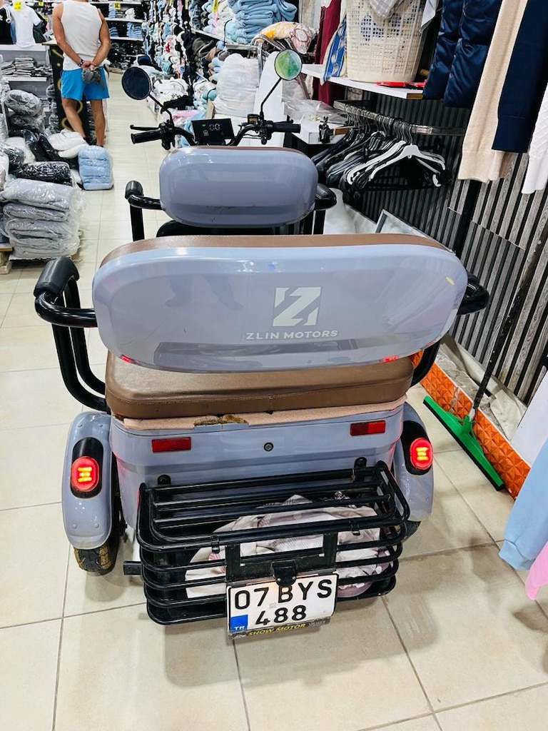 zline elektrikli 3 teker motorsiklet - 9