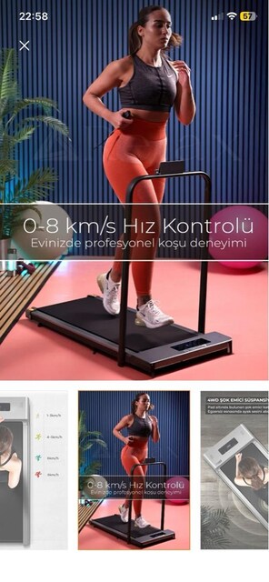 relax uzaktan kumandalı portatif koşu bandı