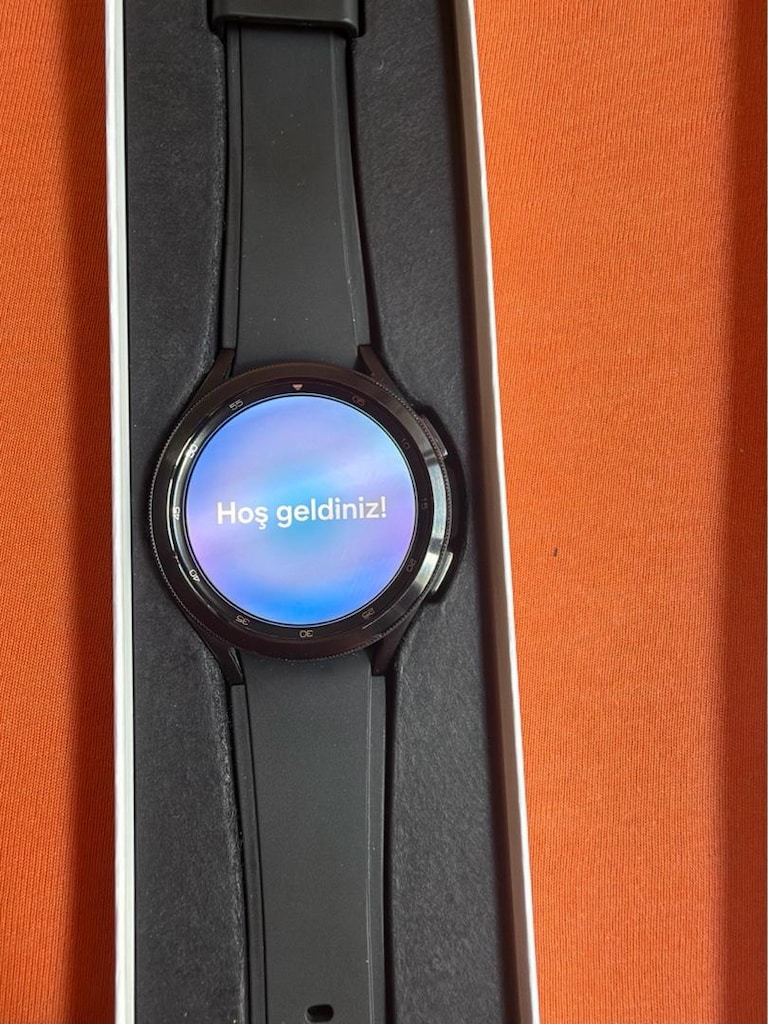 Samsung Galaxy Watch 4 Classic 46mm Siyah - Sorunsuz - Kutulu - 5