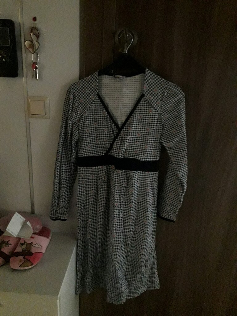 penye elbise çok şık .36 ya 38 göre bedeni yenidir.