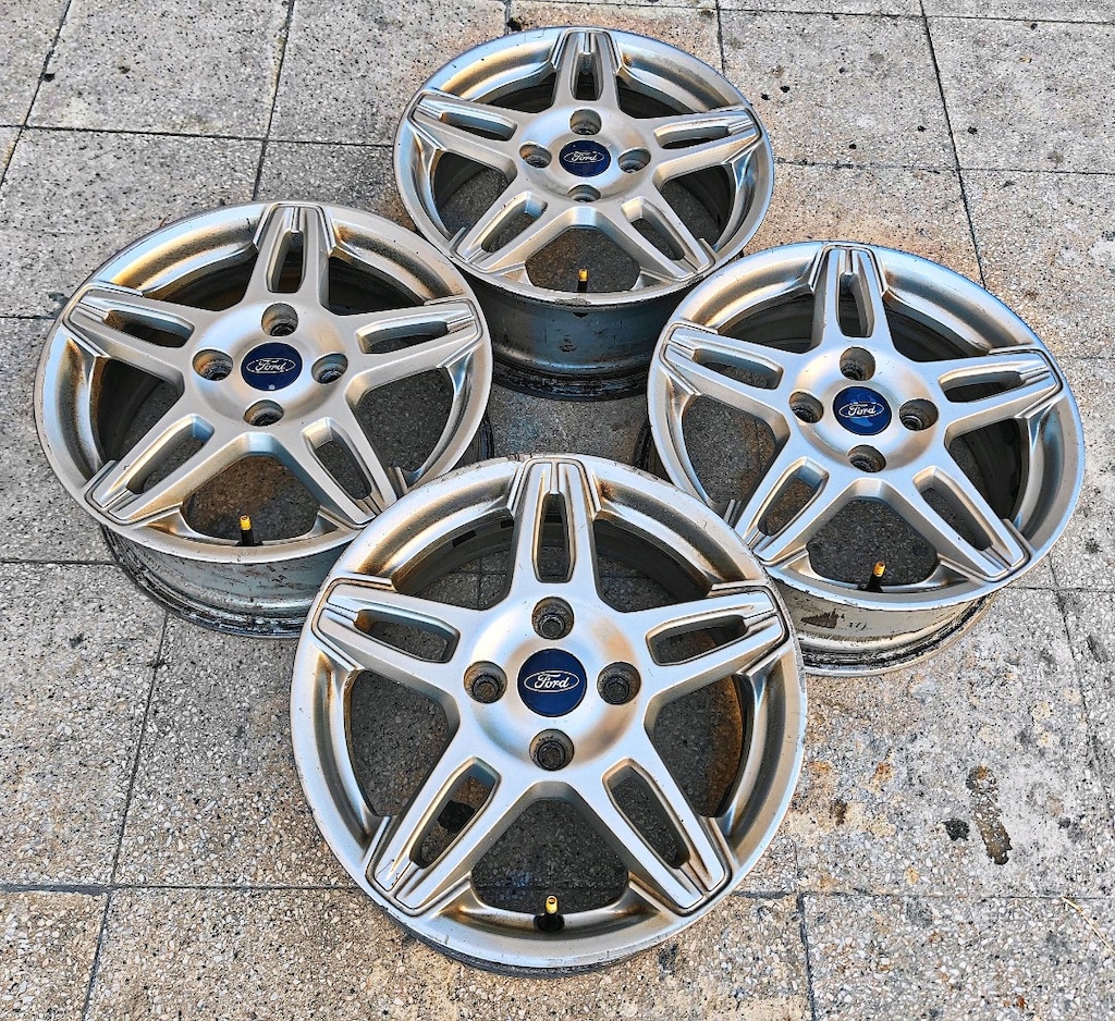 15 FORD ORJİNAL ÇELİK JANT TAKIMI 4.108 BİJON İŞLEMSİZ - 2