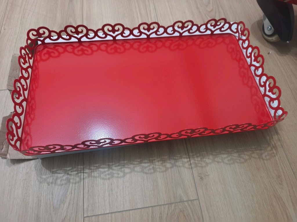sıfır kırmızı tepsi - 2