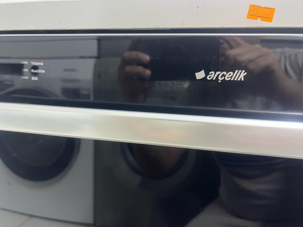 Arçelik siyah şık tasarım dijital çok temiz - 3