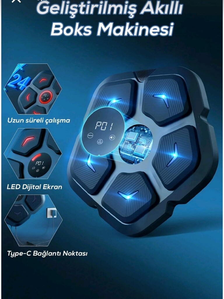 Bluetooth Hoparlör Özellikli Boks Makinesi - 8