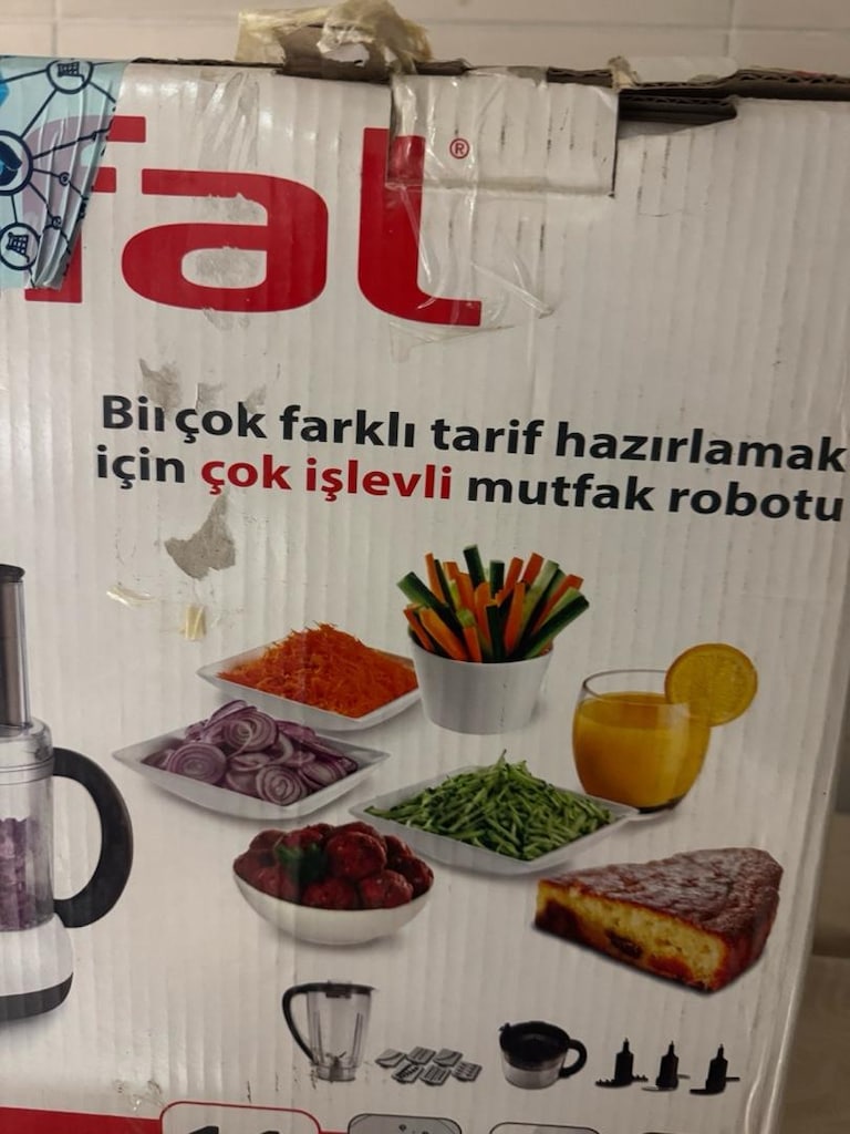 Sıfır - Tefal Masterblend Multi 750W Mutfak Robotu (11 Par - 2