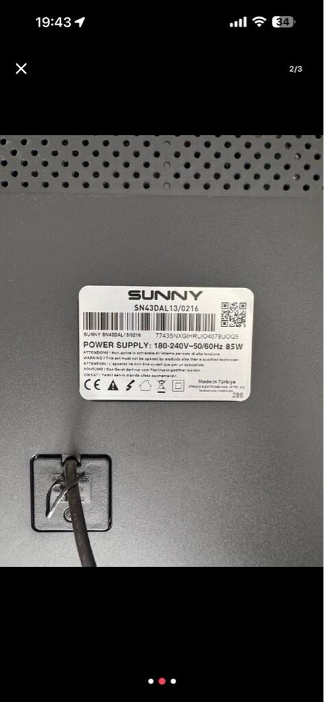 SUNNY FULL HD SMART LED TV 43 inç - 7