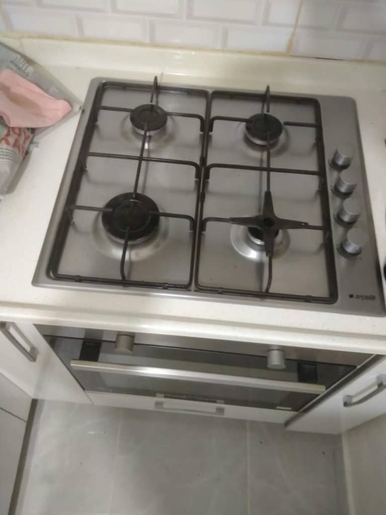 arçelik ankastre fırın ocak davlunbaz 3 lü set - 3