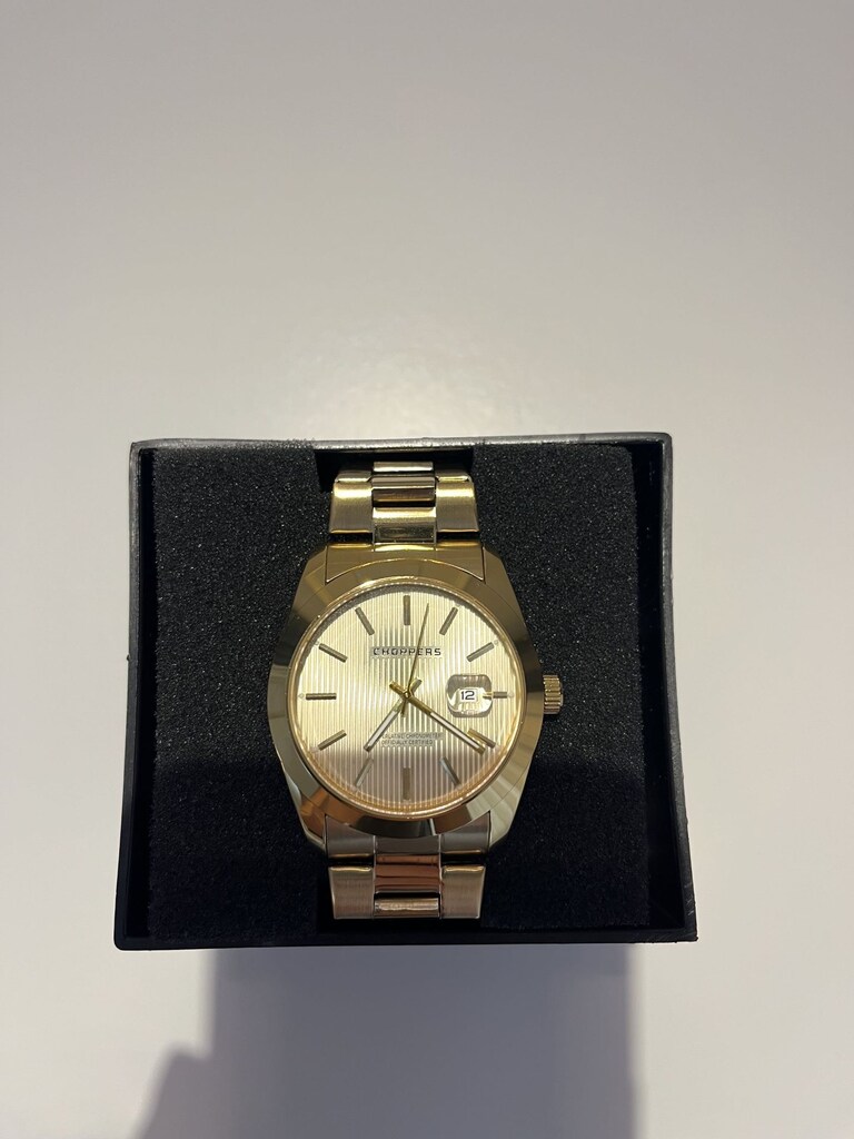Orijinal Choppers Full Gold Saat - 4