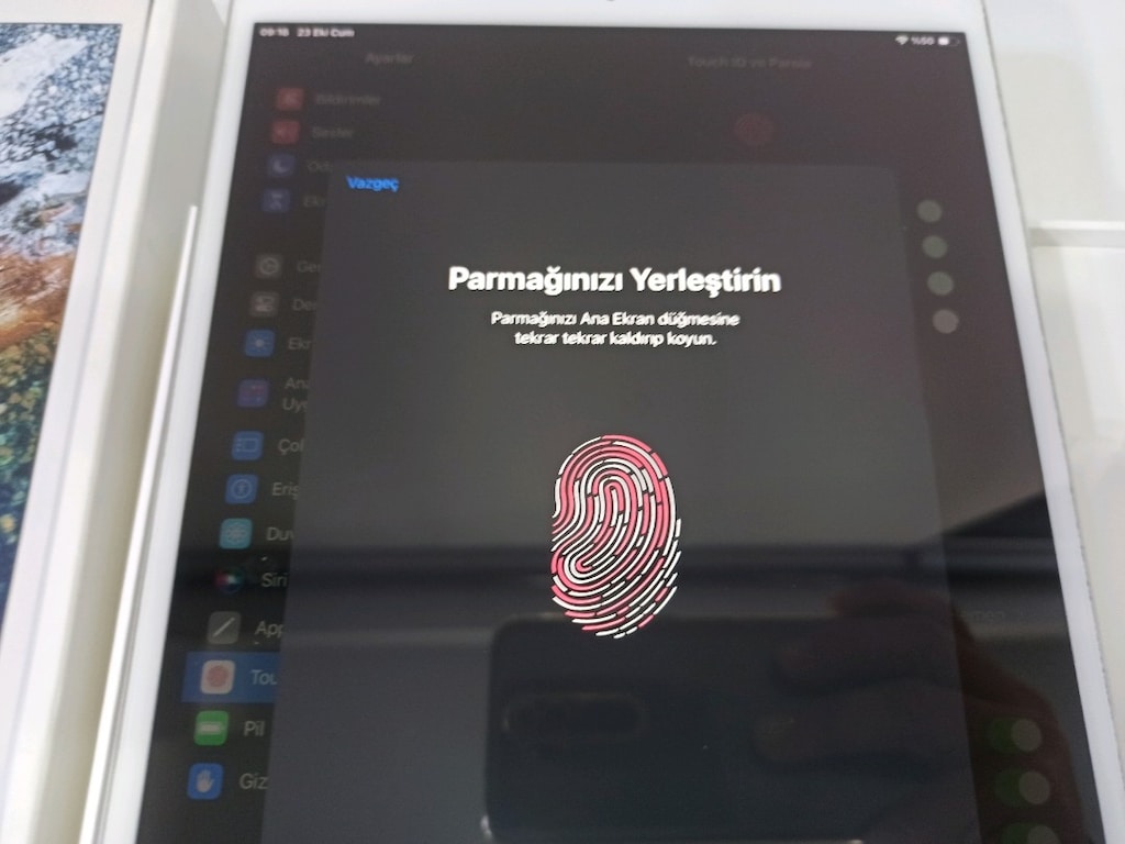 iPad Pro 10.5 inç a1701 model 64 GB Kutulu Tr Cihaz 120 hz - 7