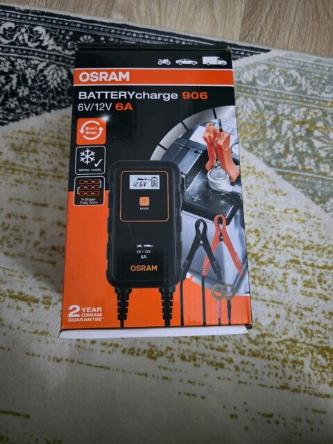 Osram 906 -Akü Şarj Cihazı