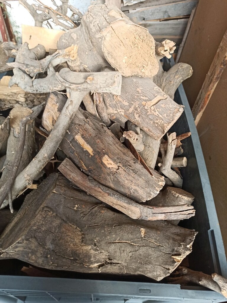 odun ve palet kırıntısı kışlık yakmalık 1 ton - 2