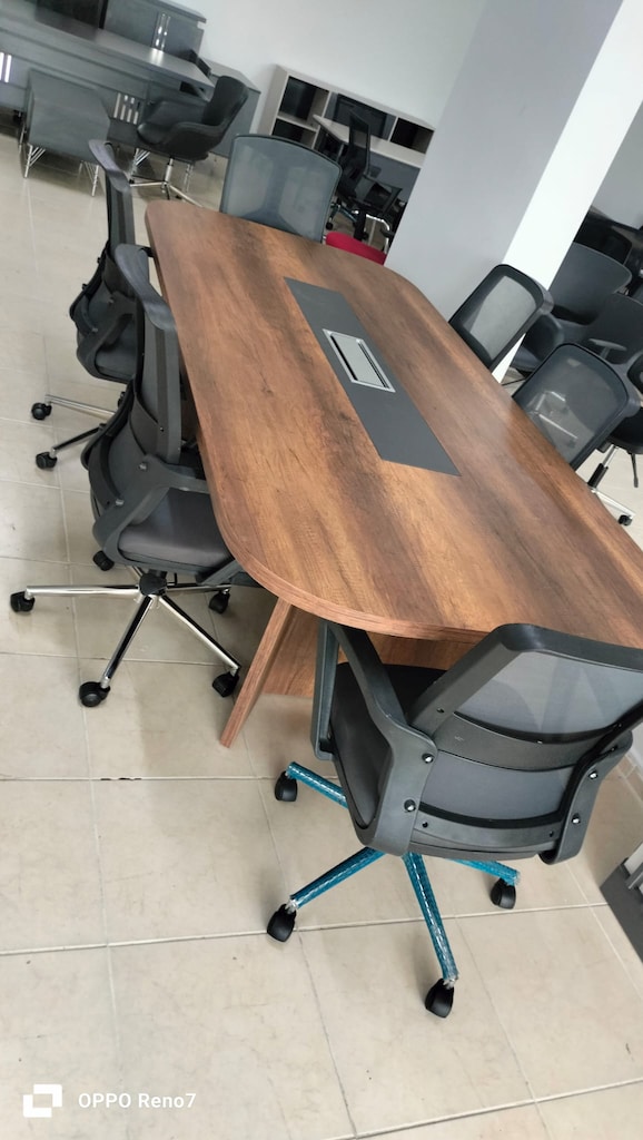 DEKOR BÜRO MOBİLYALARI 240X110 TOPLANTI MASASI SIFIR ÜRÜN - 3